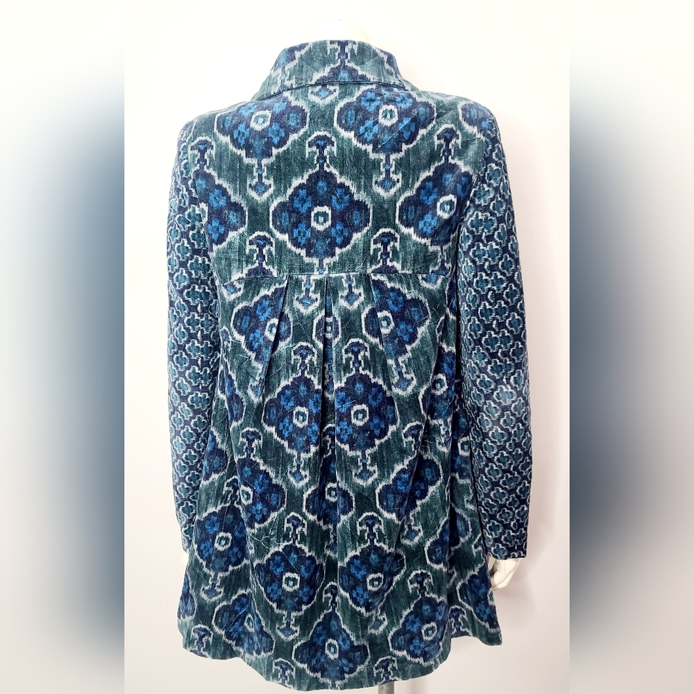 Anthropologie Elevenses Velvet Coat - Picture 8 of 12